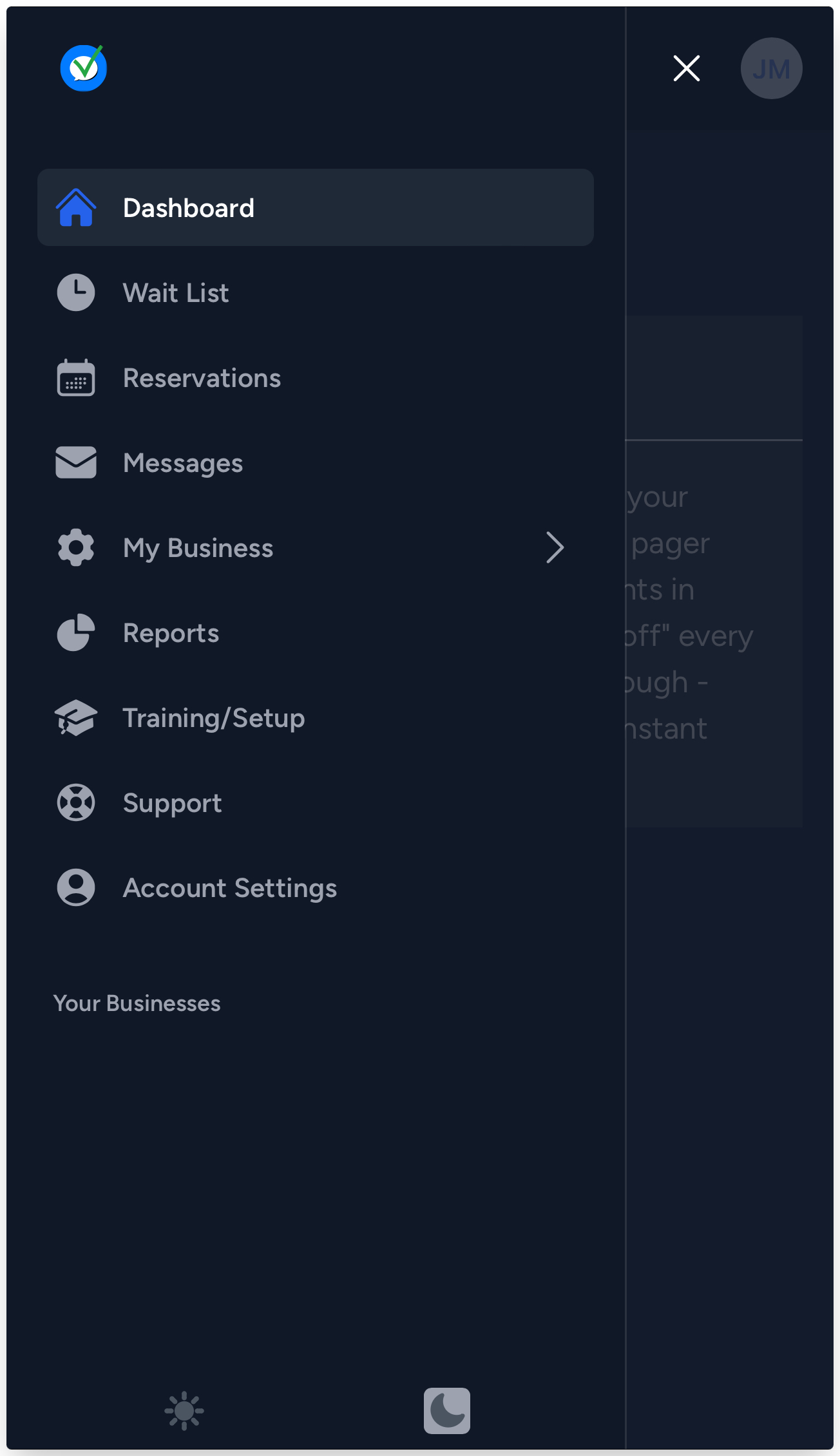 screenshot of Ready Text